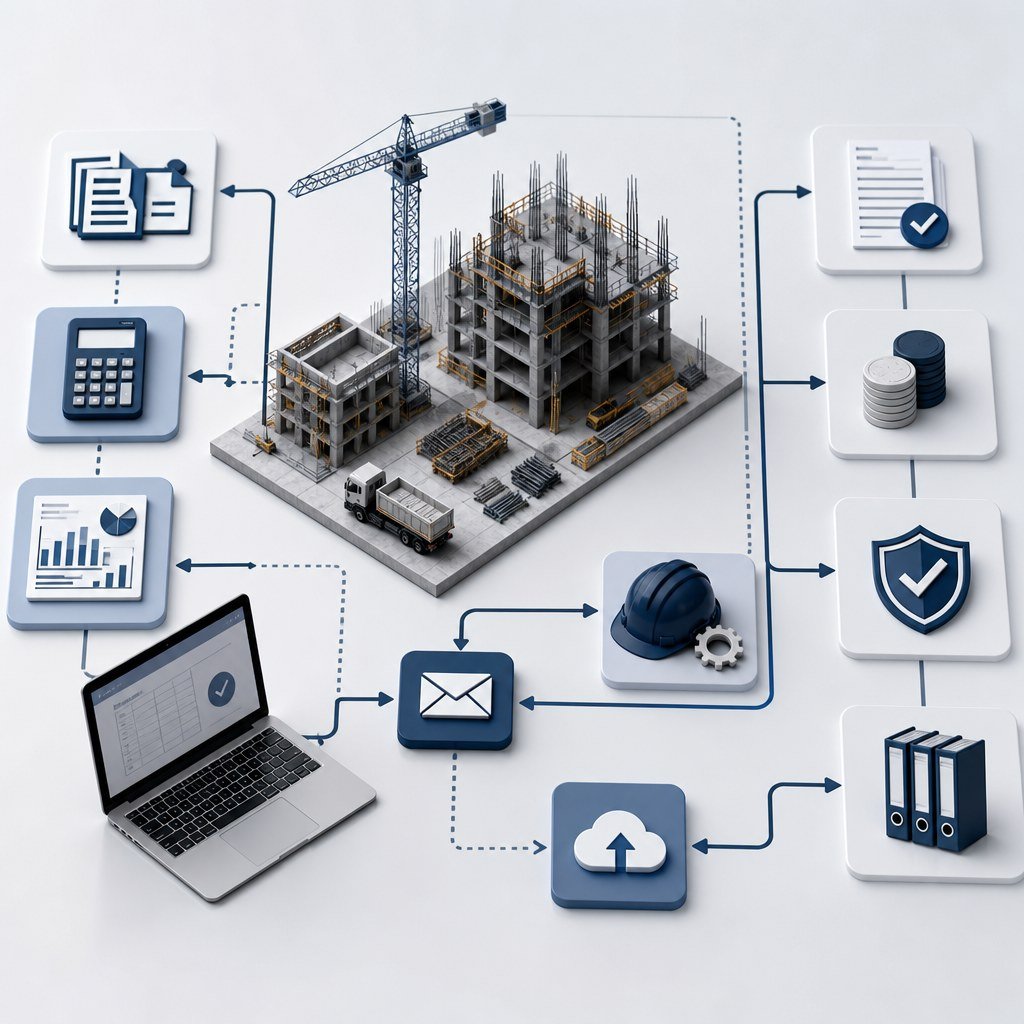E-Invoicing for UAE Construction Contractors: Progress Billing and Retentions Under the 2026 Mandate